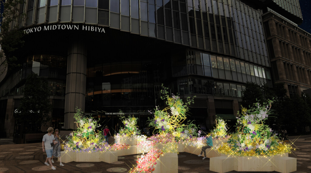 東京ミッドタウン日比谷がお花に癒される3weeks Hibiya Blossom 21 開催中 South65